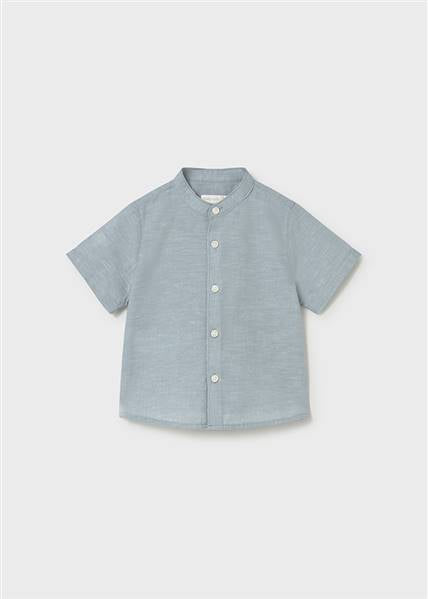 CAMICIA M/C COLLO COREANA