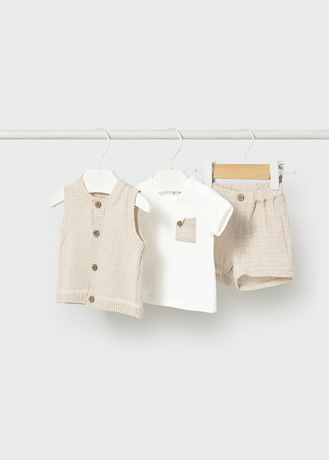 Completo Pant Corto Gilet