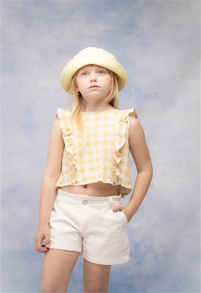 COMPLETO TOP PANTALONCINO FRONTINO