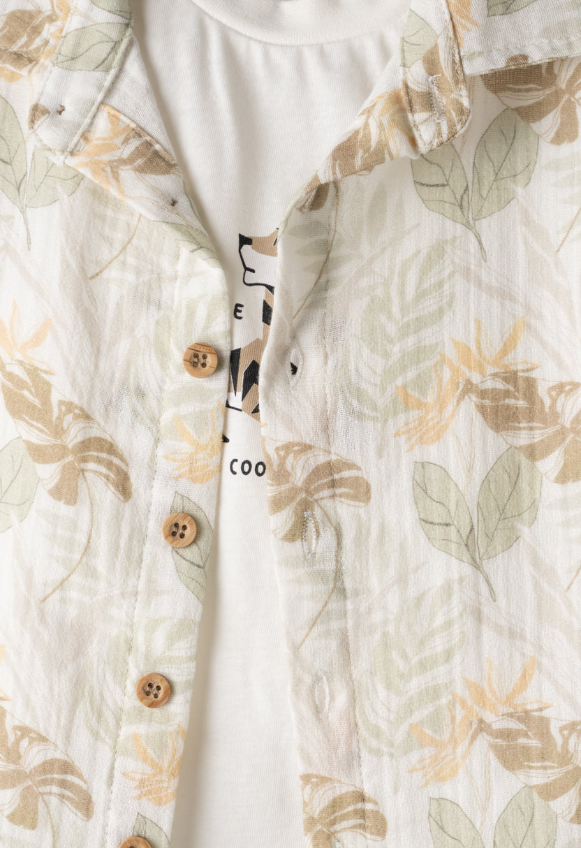 Completo Camicia Maglia M/c Pantaloncino