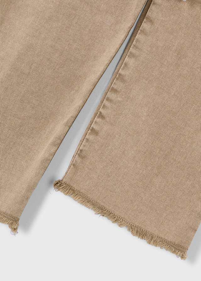 Pantalone Twill Wide Leg