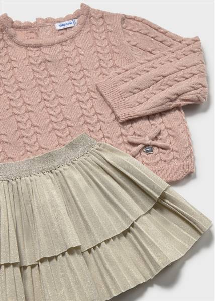 COMPLETO GONNA CON MAGLIONE