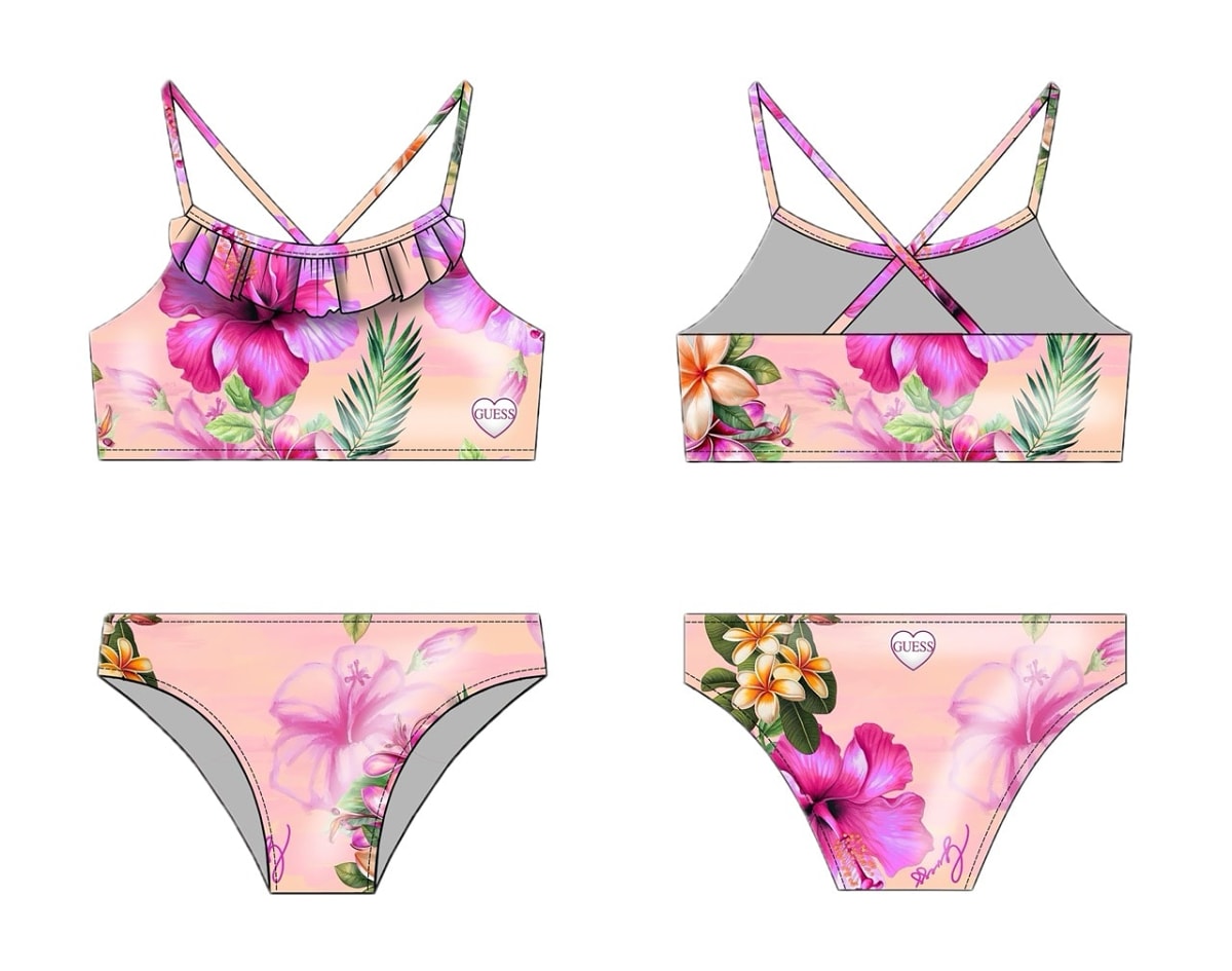 Costume 2pz Fiore Guess