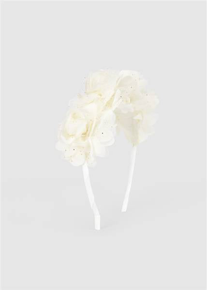 CERCHIETTO FIORI TULLE