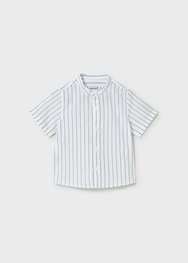Camicia M/c Collo Coreana