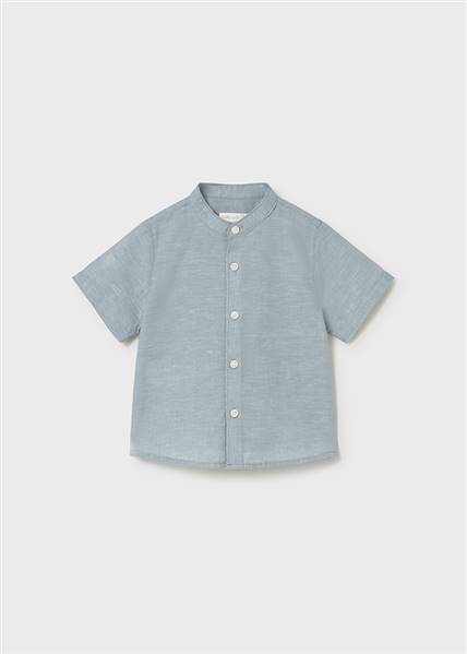 CAMICIA M/C COLLO COREANA