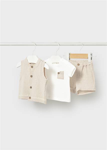 COMPLETO PANT CORTO GILET