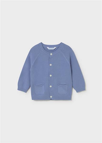 CARDIGAN TRICOT GIROCOLLO