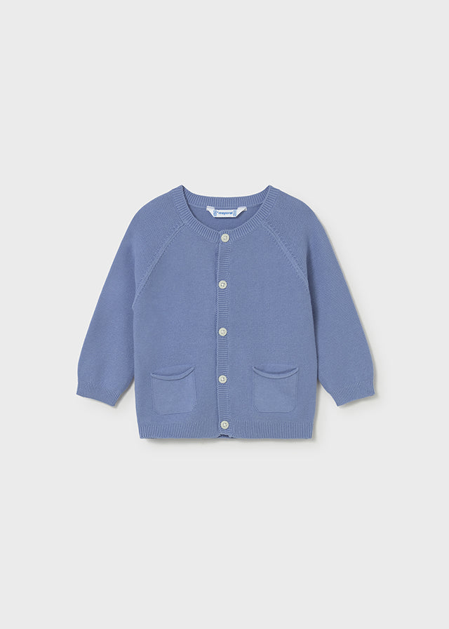 Cardigan Tricot Girocollo