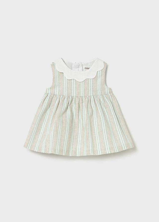 Vestito Righe Lino