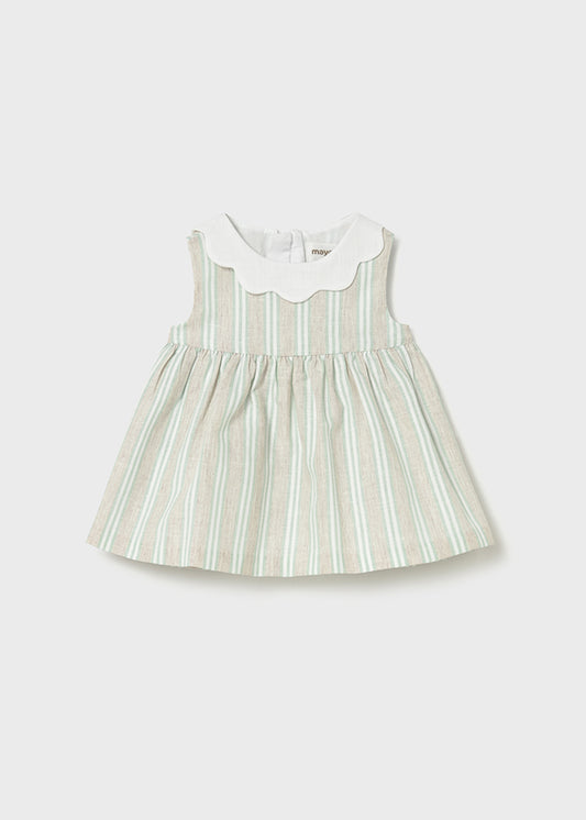 Vestito Righe Lino