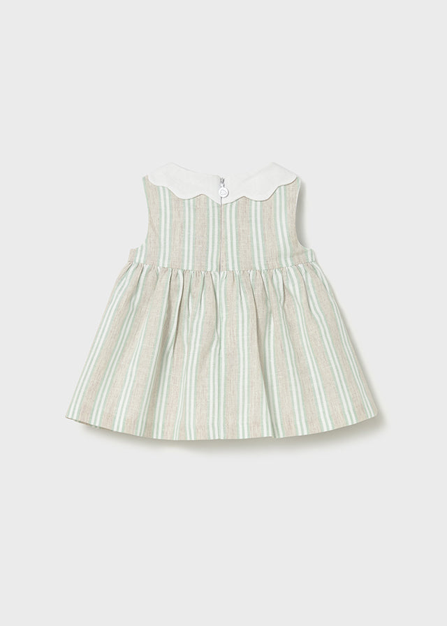 Vestito Righe Lino