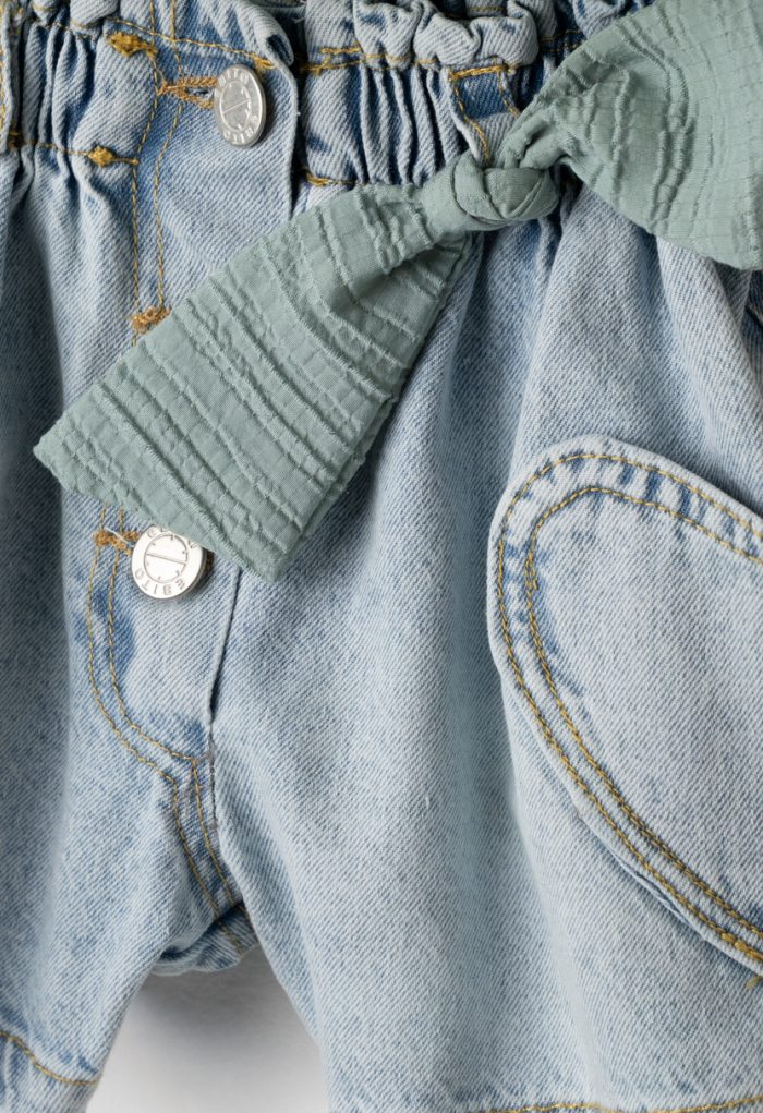 Completo Top Con Pantaloncino Jeans