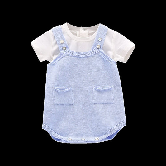 Completo Tricot E Jersey Stretch Neonato