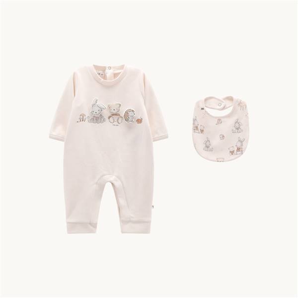 TUTINA S/PIEDE TROUSE E BAVAGLIA  JERSEY
