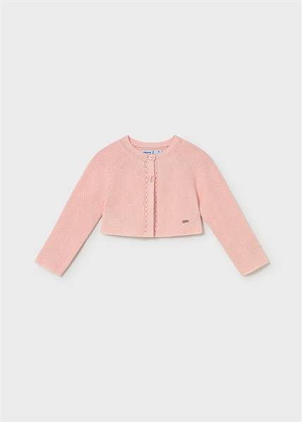CARDIGAN TRICOT BASICO GIROCOLLO