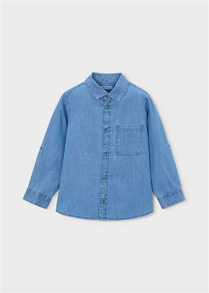 CAMICIA M/L DENIM
