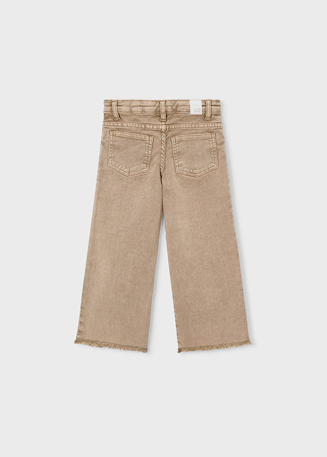 Pantalone Twill Wide Leg