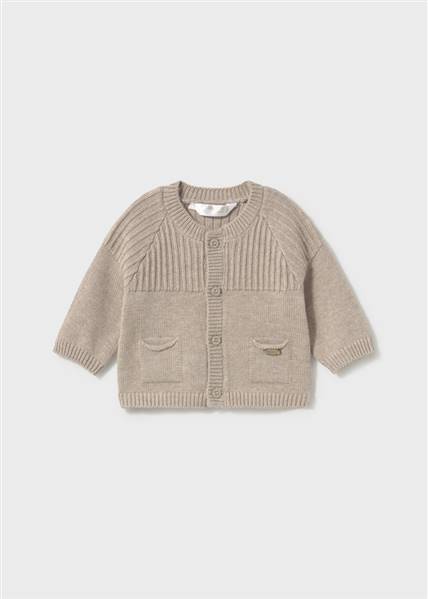 CARDIGAN TRICOT COLLO TONDO