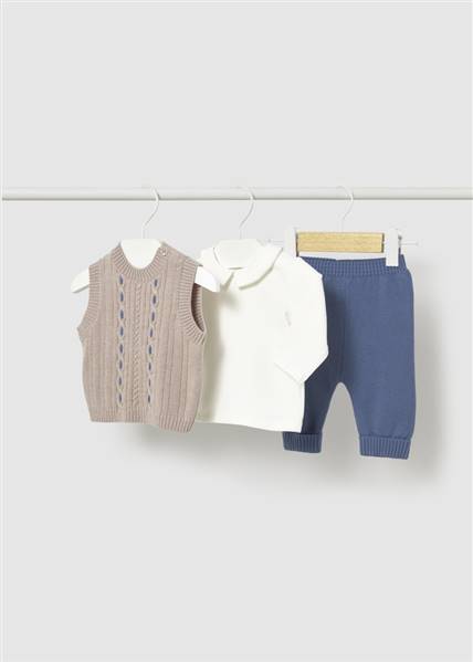 COMPLETO PANTALONE LUNGO GILET