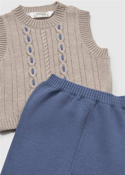 COMPLETO PANTALONE LUNGO GILET