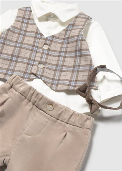 COMPLETO PANTALONE CAMICIA E GILET