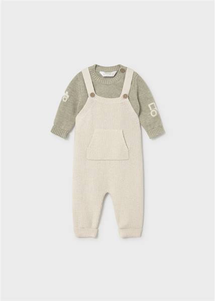 COMPLETO SALOPETTE TRICOT