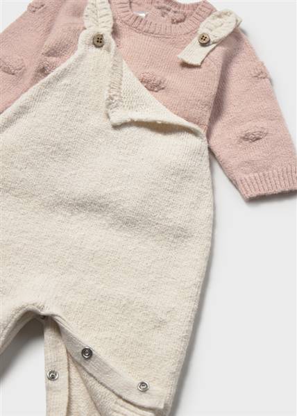COMPLETO SALOPETTE E MAGLIONE