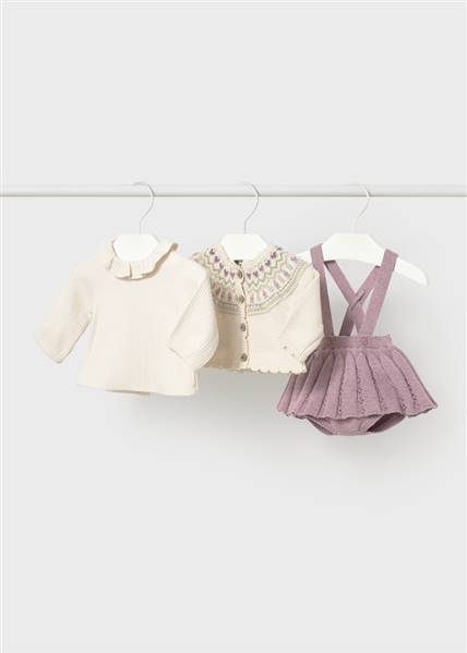 COMPLETO GONNA TRICOT
