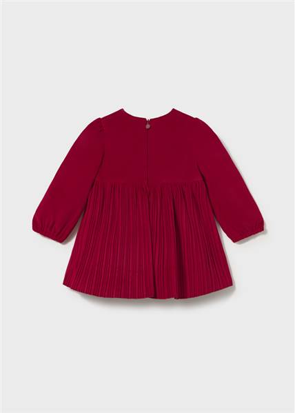 VESTITO VELLUTO PLISSETTATO