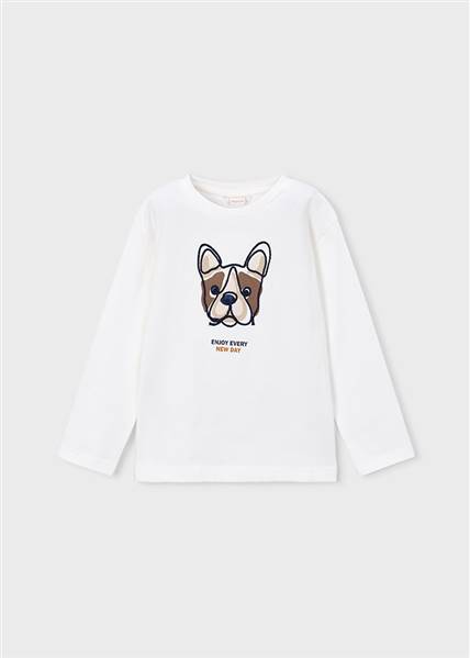 MAGLIA M/L RICAMATA