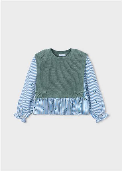 TOP GILET COMBINATO