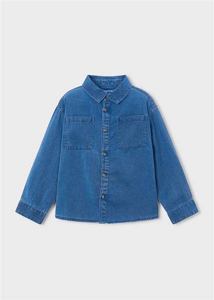 CAMICIA M/L JEANS