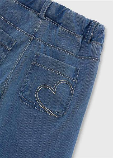 PANTALONE LUNGO KNIT DENIM
