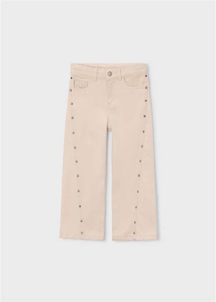 PANTALONE LARGO BORCHIE