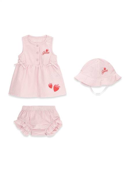SET CAPPELLO + VESTITO + CULOTTE
